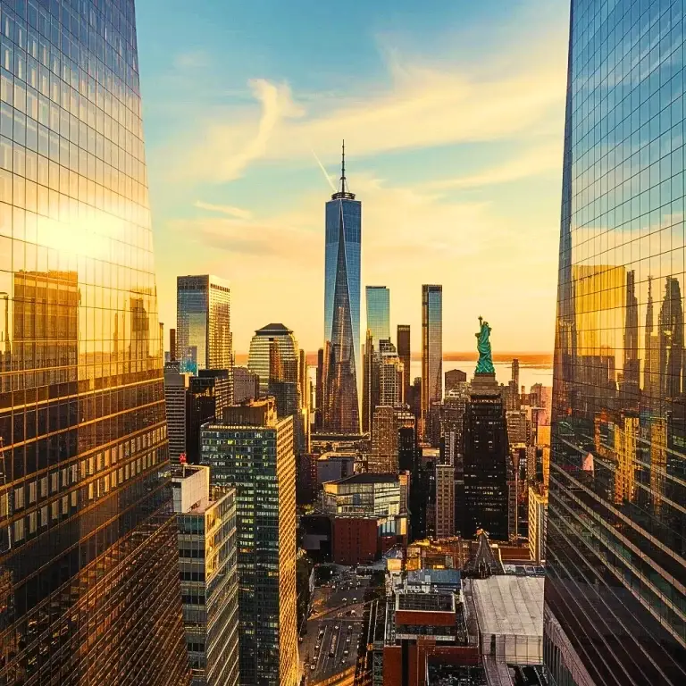One World Observatory at Sunset