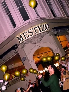 Outside of Mestizo restaurant