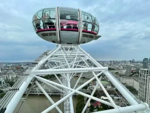 People enjoying at the London EYe